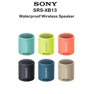 Sony Extra Bass SRS-XB13 Waterproof Wireless Speaker ลำโพงบลูทูธไร้สายเกรดพรีเมี่ยม สำหรับ อุปกรณ์รองรับ Bt