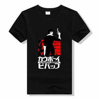 GOOD YFMen Cool Cowboy Bebop Anime Space Spike Japanese Manga Jet Faye Tshirt Tee_03