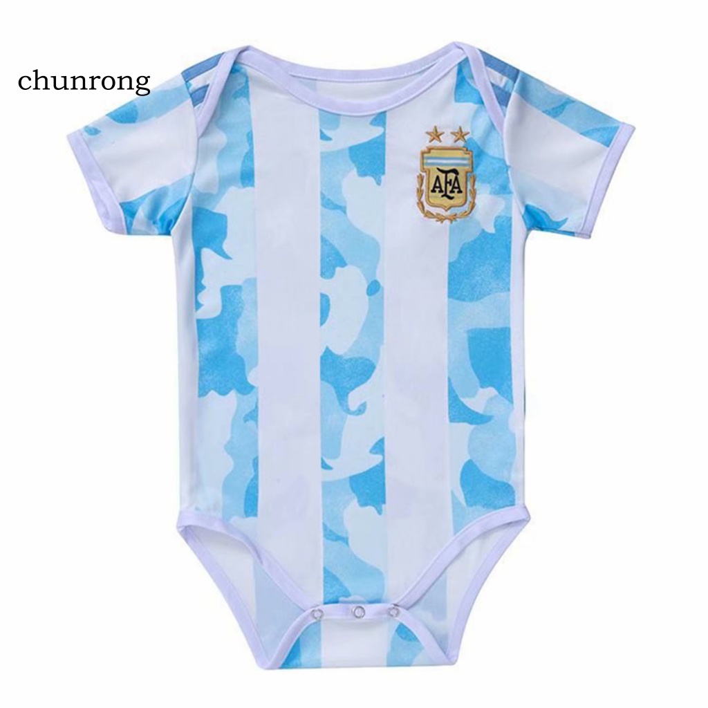chunrong-ชุดรอมเปอร์-ลายธงชาติฟุตบอล-หลากสี-สําหรับเด็ก