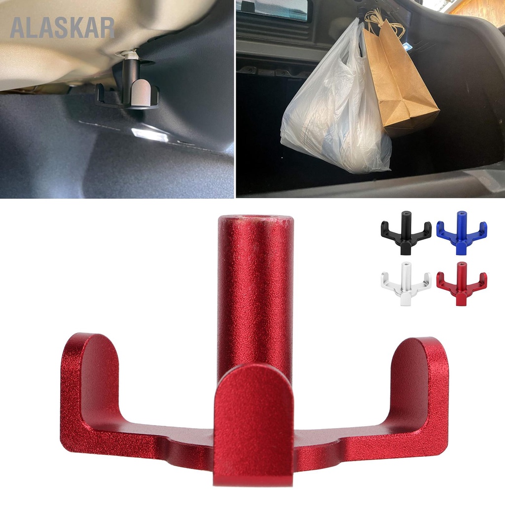 alaskar-ภายในด้านหลังกระเป๋าร้านขายของชำตะขออลูมิเนียมอัลลอยด์สำหรับ-tesla-รุ่น-3-2018-2021