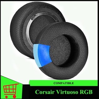 Virtuoso แผ่นหูฟังเกมมิ่งไร้สาย เจลหล่อเย็น แบบเปลี่ยน สําหรับ Corsair Virtuoso RGB