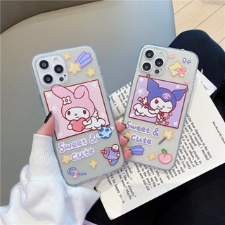 For Tecno POVA 5 4 Pro Spark 10 Pro Spark GO 2023 POVA 2 NEO POP 5 4 LTE Spark 8C 7T 7 Pro 6 Go Camon 18P เคสโทรศัพท์มือถือ แบบใส ลาย Kulomie My Melody น่ารัก สร้างสรรค์ สําหรับ