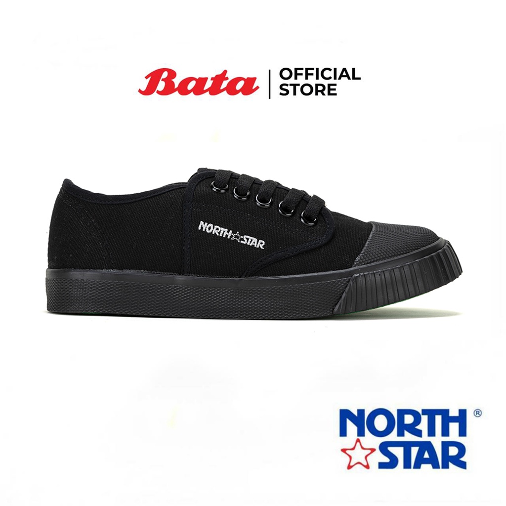 ฺbata-บาจา-by-north-star-รองเท้านักเรียน-รองเท้าผ้าใบนักเรียน-แบบผูกเชือก-สำหรับเด็กผู้ชาย-รุ่น-north-star