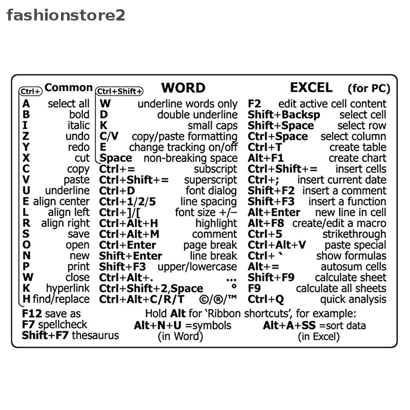 ใหม่-สติกเกอร์ติดแป้นพิมพ์-windows-word-excel-adobe-photoshop-30-ชิ้น-th