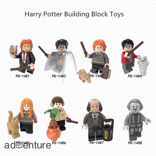 Adven บล็อกตัวต่อเลโก้ Harry Potter Ron Weasley Susan ขนาดเล็ก ของเล่นสําหรับเด็ก