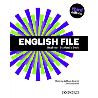 Bundanjai (หนังสือเรียนภาษาอังกฤษ Oxford) New English File 3rd ED Beginner : Students Book (P)