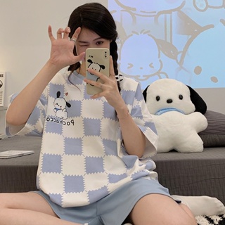 Summer new Pochacco pajamas womens short-sleeved shorts sweet and comfortable soft home service suit
