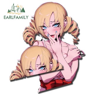 Earlfamily สติกเกอร์ ลายการ์ตูน Catherine 13 ซม. ป้องกันรอยขีดข่วน สําหรับติดตกแต่งรถยนต์ แล็ปท็อป รถจักรยานยนต์