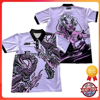 Jmt RYUUTATSU เสื้อเจอร์ซีย์ สีม่วง ขนาดใหญ่ XS-3XL 2023