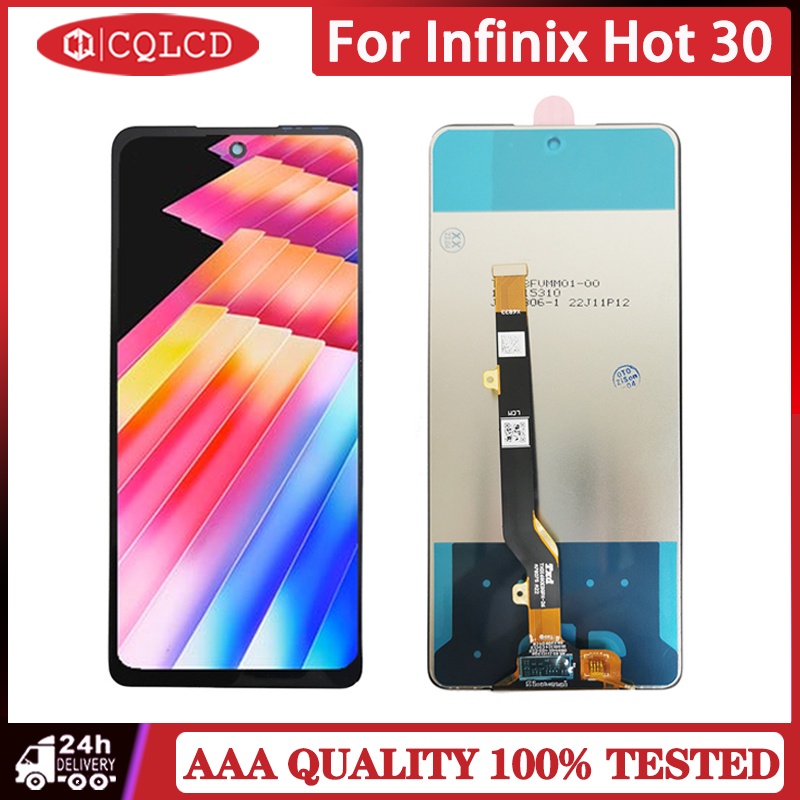 อะไหล่หน้าจอสัมผัส-lcd-แบบเปลี่ยน-สําหรับ-infinix-hot-30-x6831