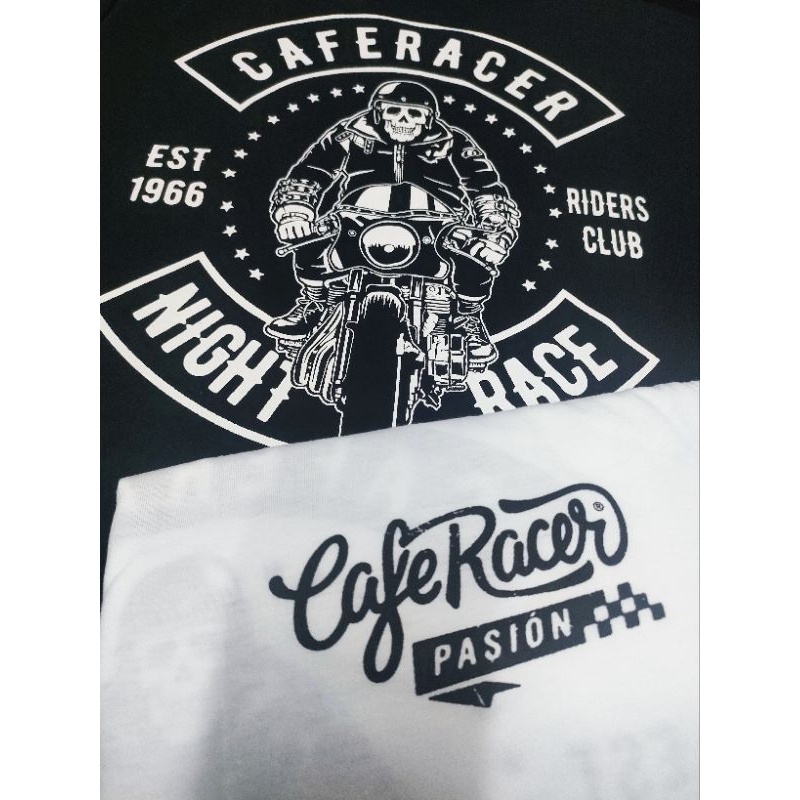 cafe-racer-เสื้อยืด-cotton