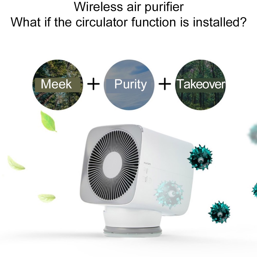 hurom-circulating-air-purifier-cleaner-dust-air-takeover-wireless-remote-control