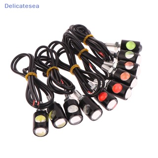 [Delicatesea] หลอดไฟท้ายรถมอเตอร์ไซค์ Led DC12V 2 ชิ้น