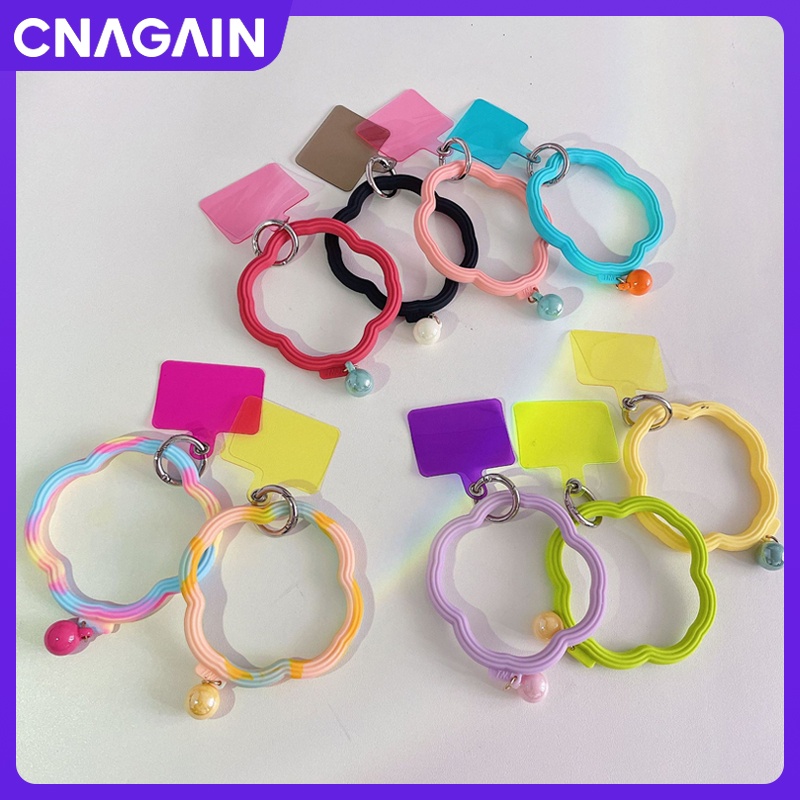 cnagain-สายรัดข้อมือ-ซิลิโคน-รูปดอกไม้-แบบพกพา-กันตกกระแทก