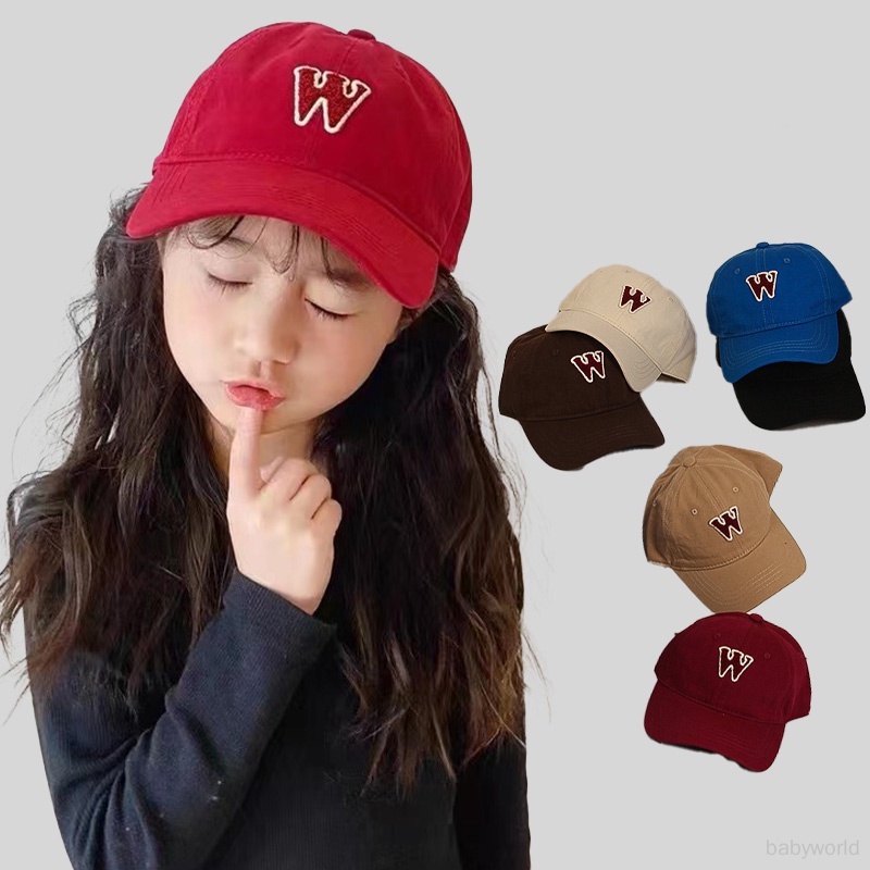 หมวกเบสบอล-กันแดด-ปักลายตัวอักษร-สไตล์เกาหลี-แฟชั่นฤดูร้อน-สําหรับเด็กผู้ชาย-และเด็กผู้หญิง
