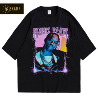 ร้อน 3 oversize T-shirt เสื้อยืด พิมพ์ลาย Travis SCOTT | เสื้อยืด | Bootleg DISTRO เสื้อผ้า | เสื้อยืด สีดํา | ผ้าฝ้าย D