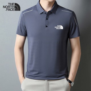 The.north.face เสื้อโปโลแขนสั้น ผ้าตาข่าย ระบายอากาศ แห้งเร็ว เป็นมิตรกับผิว คุณภาพสูง สําหรับผู้ชาย [M-5XL]