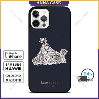 SAMSUNG เคสป้องกันโทรศัพท์มือถือ ลาย KateSpade 509 สําหรับ iPhone 14 Pro Max 13 Pro Max 12 Pro Max Note10 Plus S23 Ultra