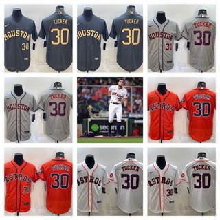 MLB Houston Astros Kyle Tucker เบสบอลเสื้อยืดผู้ชายผู้ชาย