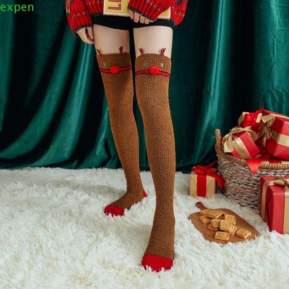 expen-christmas-cute-deer-pattern-cotton-women-stockings