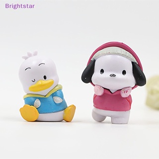 Brightstar ตุ๊กตาฟิกเกอร์ Pachacco Kuromi Keroppi น่ารัก สไตล์ญี่ปุ่น สําหรับตกแต่ง DIY