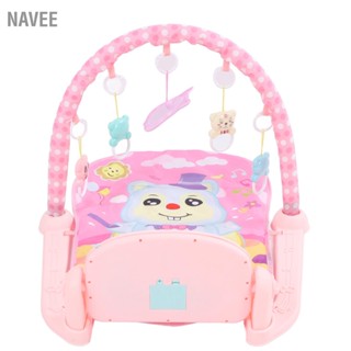 NAVEE Baby Gym Play Mat Activity with Music Tummy Time Padded Toy Gift. เสื่อสำหรับเล่นยิมสำหรับเด็ก