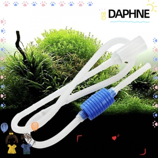 Daphne อุปกรณ์ท่อปั๊มน้ําแบบพกพาทนทานสําหรับทําความสะอาดตู้ปลา