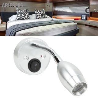 Aries306 RV ไฟ LED 12-24V เรือ โคมไฟอ่านหนังสือข้างเตียง ปรับได้ ติดผนัง โคมไฟแผนที่ในห้องโดยสาร