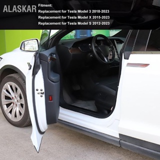 ALASKAR 2 ชิ้นไฟ LED ภายในรถ 12V 3 สีเปลี่ยนไฟสำหรับเทสลารุ่น รุ่น Y S X