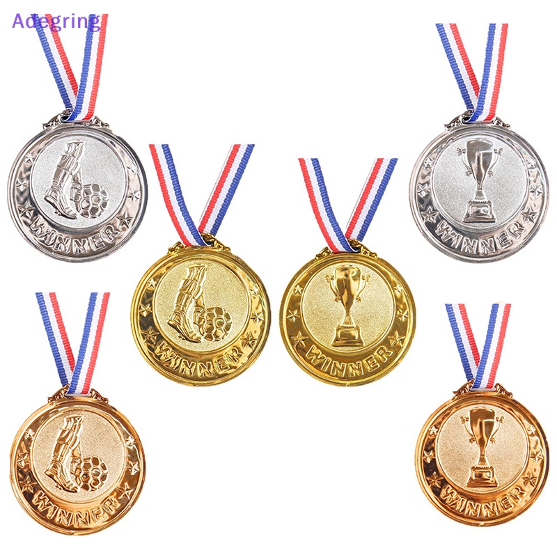 adegring-เหรียญรางวัลฟุตบอล-รางวัลรางวัล-รางวัล-รางวัล-สีทอง-สีเงิน-สีบรอนซ์-ของเล่นสําหรับเด็ก-ของขวัญ-ของที่ระลึก-กีฬากลางแจ้ง