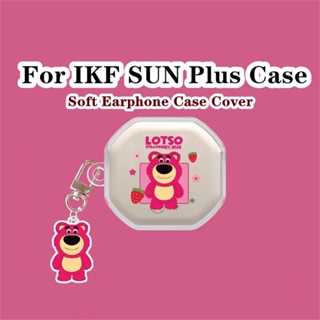 【พร้อมส่ง】เคสหูฟัง แบบนิ่ม แบบใส ลายการ์ตูน สําหรับ IKF SUN Plus IKF SUN Plus