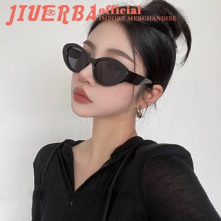 JIUERBA ใหม่ แว่นตากันแดด UV400 ทรงตาแมว สไตล์วินเทจ แฟชั่น สําหรับผู้หญิง และผู้ชาย 005 Series 54 มม. X 32 มม.