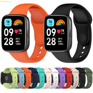 สายนาฬิกาข้อมือซิลิโคน สําหรับ Redmi Watch3 Lite Active Smartwatch Bands