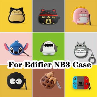 【พร้อมส่ง】เคสหูฟัง แบบนิ่ม ลายการ์ตูน สําหรับ Edifier NB3 Edifier NB3