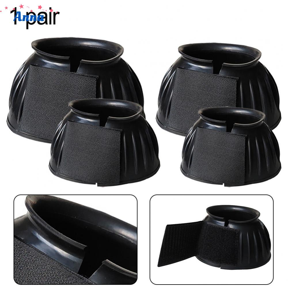anna-2pcs-rubber-horse-rubber-bell-boot-horse-hoof-boot-protection-training-equipment