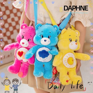 Daphne กระเป๋าสะพายไหล่ลําลอง ลายการ์ตูนหมีน่ารัก หรูหรา แฟชั่นสําหรับสตรี