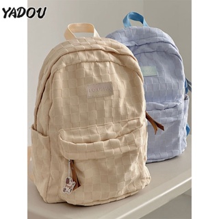 YADOU กระเป๋านักเรียน เด็กผู้หญิง เวอร์ชั่นเกาหลี ขนาดเล็ก สด น่ารัก ไม่เป็นทางการ กระเป๋าเป้สไตล์ญี่ปุ่น