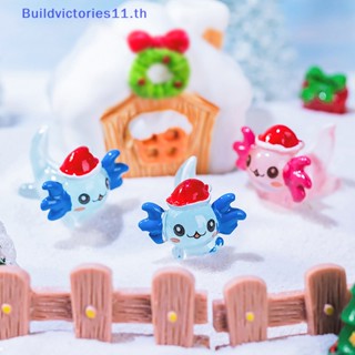 Buildvictories11 ตุ๊กตาฟิกเกอร์เรซิ่น รูปการ์ตูนน่ารัก เรืองแสง ขนาดเล็ก สําหรับตกแต่งบ้าน สวน รถยนต์