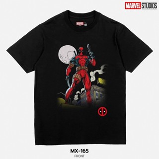 เสื้อยืดการ์ตูน มาร์เวล ลาย DEADPOOL ลิขสิทธ์แท้ MARVEL COMICS  T-SHIRTS (MX-165)