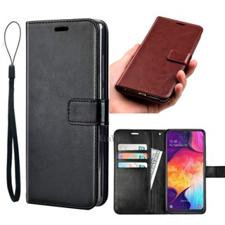 เคสโทรศัพท์มือถือหนัง PU นิ่ม ฝาพับแม่เหล็ก พร้อมช่องใส่บัตร และขาตั้ง สําหรับ Samsung A02s A03S A02 A12 A11 A31 A51 A71 A42 A32 4G A52 A52s 5G A50 A50s