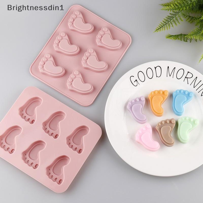 brightnessdin1-แม่พิมพ์ซิลิโคน-ทําความสะอาดง่าย-สําหรับทําช็อคโกแลต-ลูกอม-คุกกี้-เค้ก-เบเกอรี่-diy-1-ชิ้น