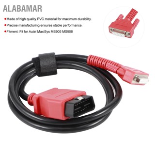 ALABAMAR สายเคเบิลข้อมูลการทดสอบหลักของสแกนเนอร์ OBD2 การเปลี่ยนสายไฟเหมาะสำหรับ Autel MaxiSys MS905 MS908