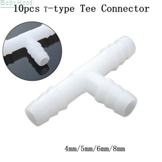 【Big Discounts】T-Hose Fittings Plastic Material Reducer Joint 4-8mm Adapter Connector#BBHOOD