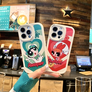 Casetify เคสโทรศัพท์มือถือนิ่ม ลายพาวเวอร์พัฟฟ์เกิร์ล สําหรับ iphone 14 pro Max 13 pro Max 12 pro Max 11 pro Max Apple 12PRO 13PRO 14PRO XS Max XR X 6 6S 8 7 PLUS SE2 SE3 12 mini T067A