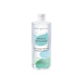 Cute Press Pure Origin Micellar Cleansing Water 500ml #75360 : cutepress คิวท์เพรส เคล็นซิ่ง เช็ดเครื่องสำอาง alyst