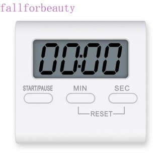 Fallforbeauty นาฬิกาจับเวลาดิจิทัล LCD แบบแม่เหล็ก สําหรับห้องครัว