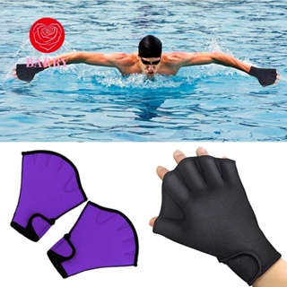BARRY Fingerless Gloves Anti-slip 1 Pair Swimming Pool Gloves Water Resistance Diving Equipment Webbed Gloves Diving Gloves