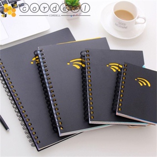 CORDELL Students Premium Notebook Spiral Classified Coil NoteBook Bussiness Notebook A4 A5 A6 B5 Writing Pads School Supplies Blank Paper Spiral Notebook Diary Agenda Loose-leaf Memo Pad