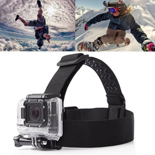 Head Strap สายรัดหัว สายคาดหัว สายคาดหมวกกันน็อค มีซิลิโคนกันลื่น for GoPro / DJI / Insta360 / SJCAM l Action Camera