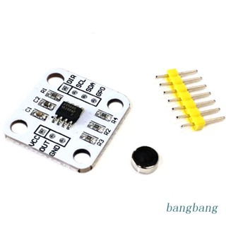 Bang โมดูลเซนเซอร์วัดมุมเหนี่ยวนํา AS5600 12bit ความแม่นยําสูง พร้อมแม่เหล็ก 1 ชิ้น